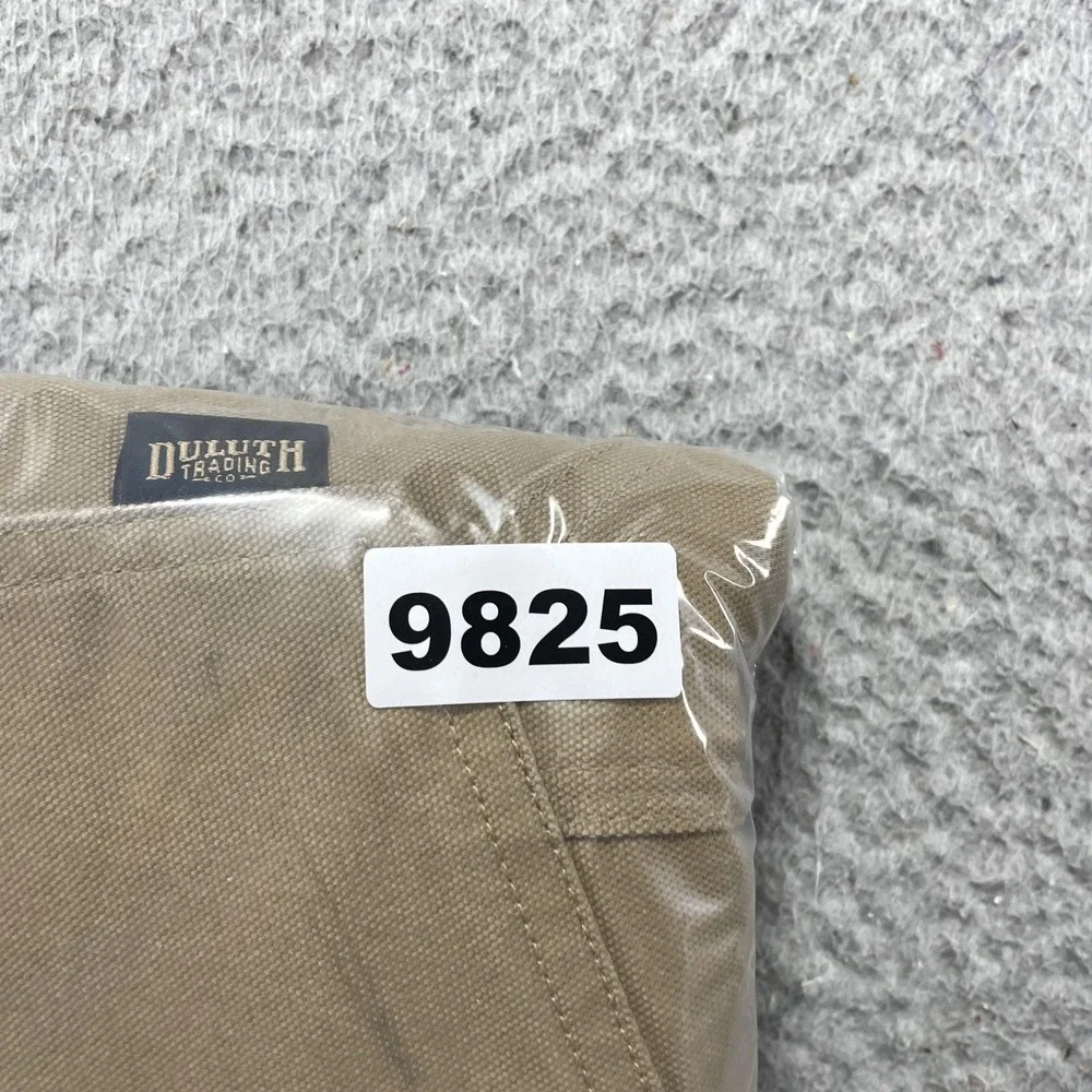 Duluth Trading Shorts Mens 38 Beige Canvas Chino 9